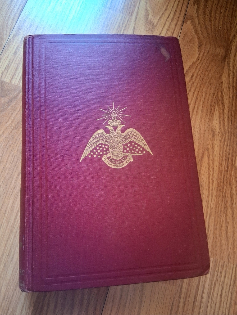 Hardcover Book, Morals and Dogma, Scottish Rite, 1950